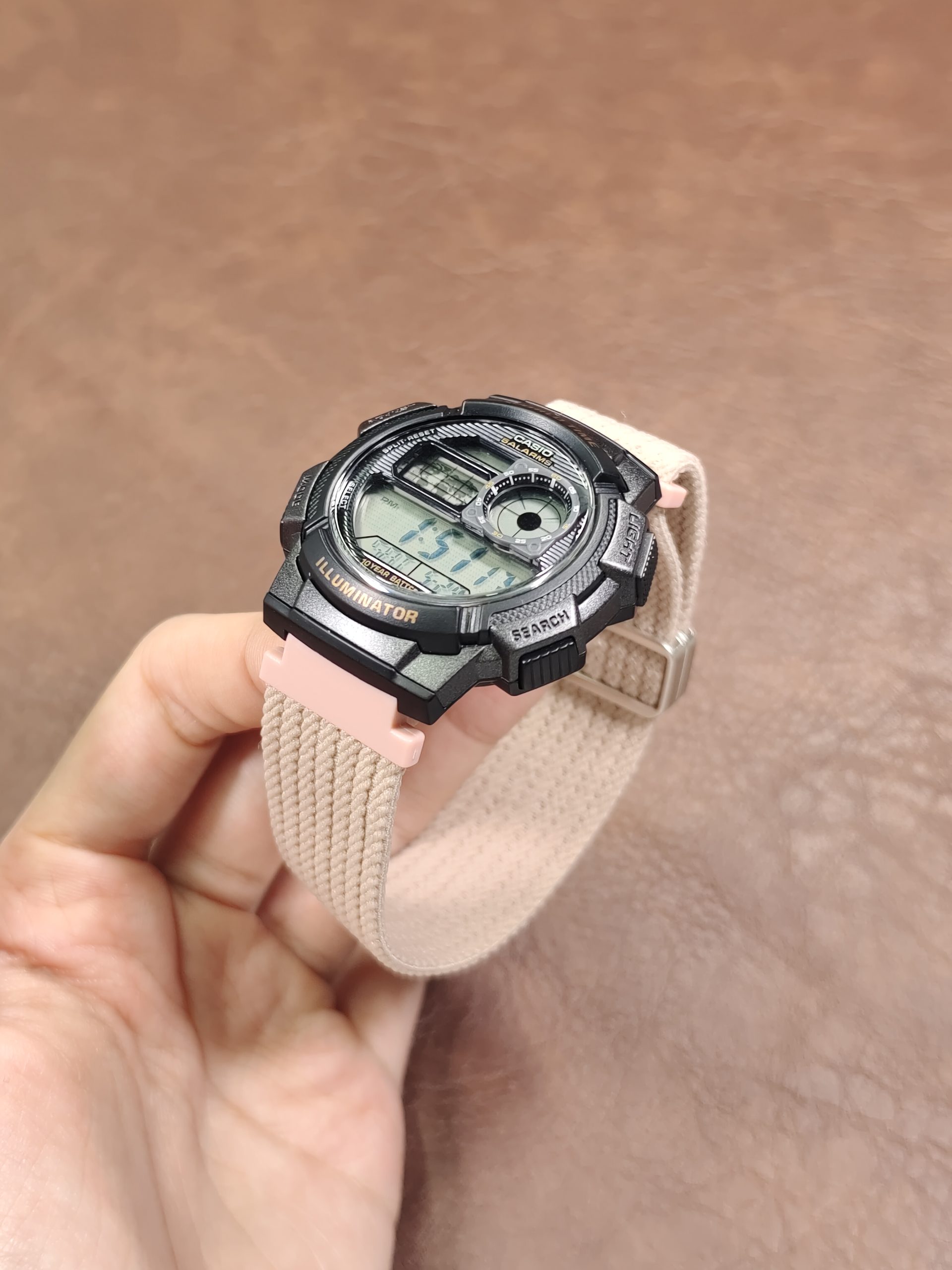 Кастомные часы CASIO AE-1000 | Мод | CasiOAK Custom Кастомные часы Casio G-Shock — светлый ремешок и защитный корпус
