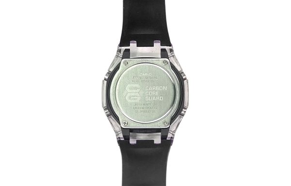 Кастомные часы Casio G-Shock GA-2100 — Прозрачный корпус и Цветные индексы — фото 4