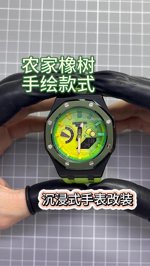 Кастомные часы Casio G-Shock — примеры готовых работ