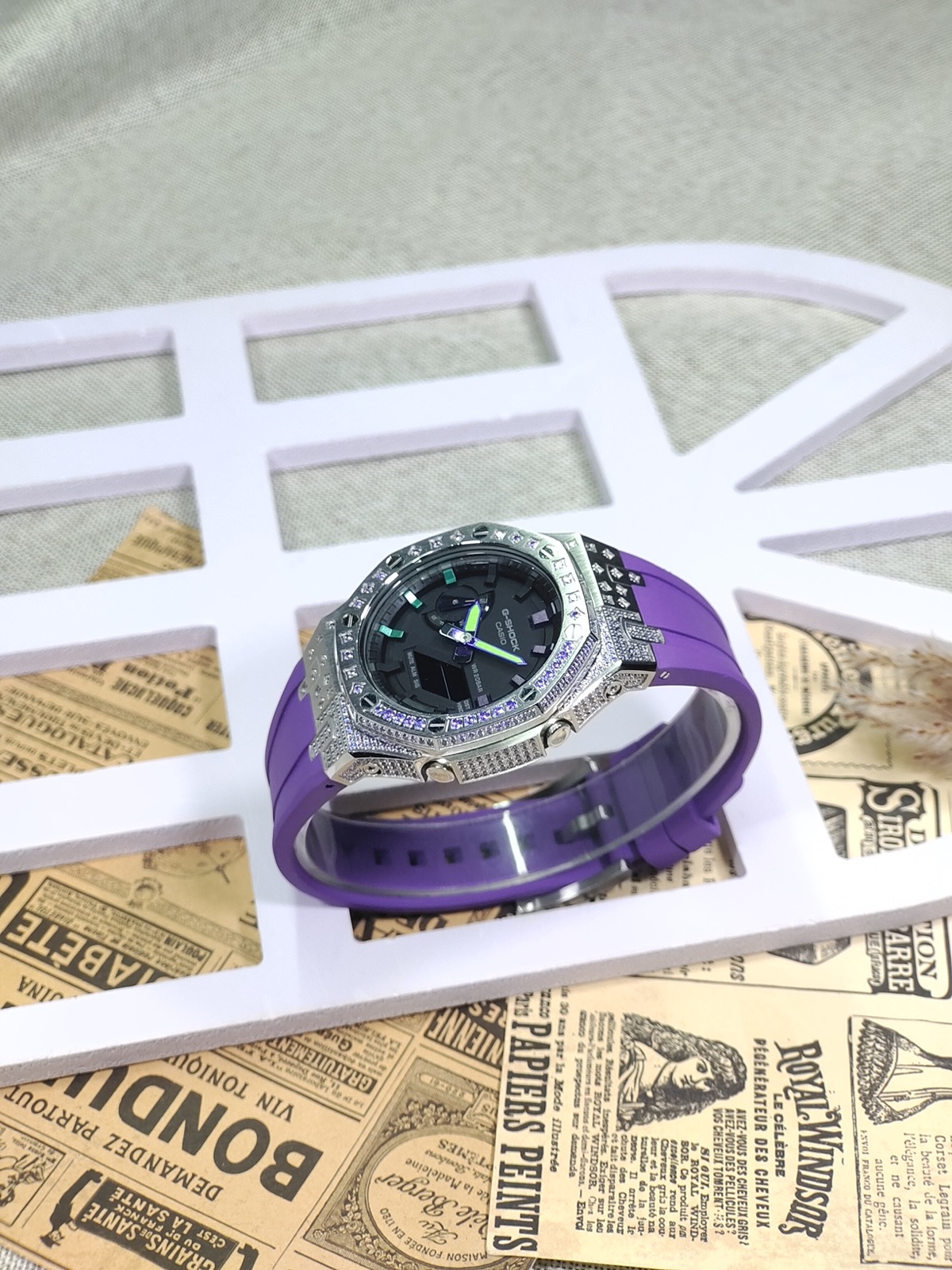 Кастомные часы Casio GA-2100 — фото 3