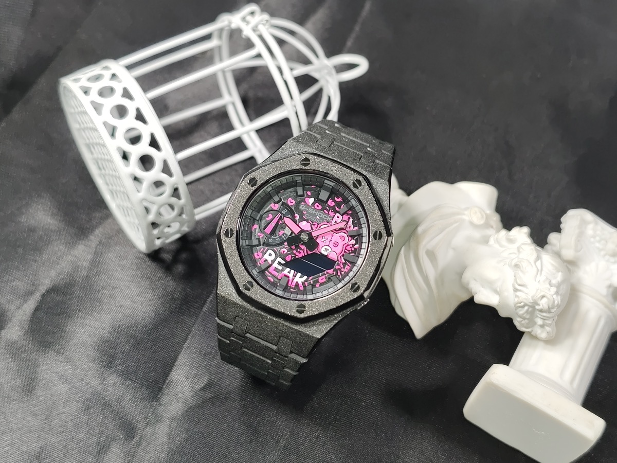 Кастомные часы Casio GA-2100 — фото 4