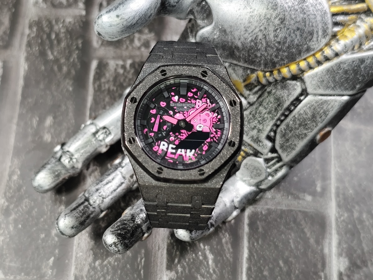 Кастомные часы Casio GA-2100 — фото 5